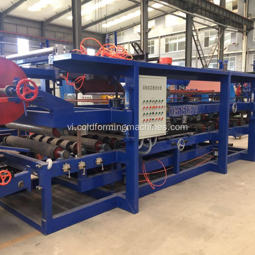 Chống cháy Rock Wool Sandwich Panel Making Machine